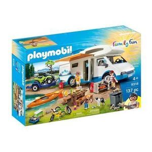 Set Playmobil Family Fun Camping - Rulota camping imagine