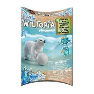 Figurina Playmobil Wiltopia - Pui de urs polar imagine