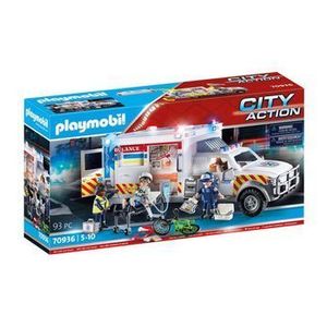Set Playmobil City Action - Ambulanta cu lumini si sunete imagine