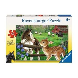 Puzzle Ravensburger - Calut si caprioara, 60 piese imagine