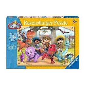 Puzzle Ravensburger - Dinno Ranch, 35 piese imagine