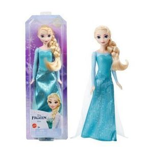 Papusa Disney Frozen, Elsa cu rochie albastra imagine