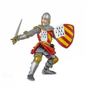 Figurina Papo Personaje medievale fantastice - Cavaler in turnir imagine