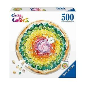 Puzzle Cerc pizza, 500 piese imagine