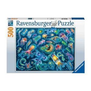 Puzzle Specii marine colorate, 500 piese imagine