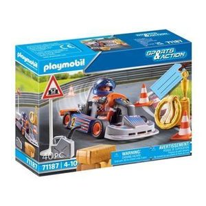 Set figurina Playmobil Sport&Action - Sofer cu cart imagine