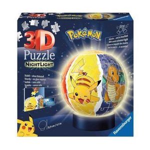 Puzzle 3D luminos - Pokemon, 72 piese imagine