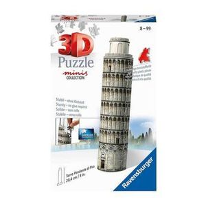 Puzzle 3D - Mini Turnul din Pisa, 54 piese imagine