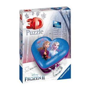 Puzzle 3D - Cutie inima Frozen, 54 piese imagine