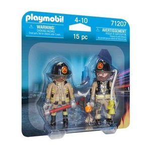 Set 2 figurine Playmobil - Pompieri, cu accesorii imagine