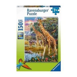 Puzzle Girafe in africa, 150 piese imagine