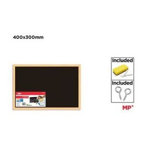 Tabla neagra MP, 400 x 300 mm (burete, creta si cuie de prindere incluse) imagine