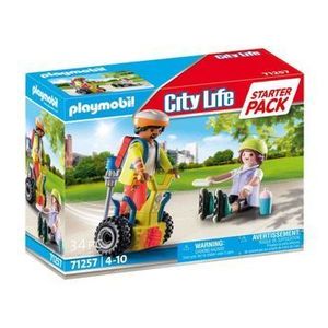 Playmobil City Life - Set Salvator cu masina de echilibru imagine