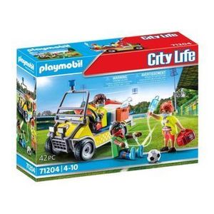 Playmobil City Life - Vehicul galben de salvare imagine