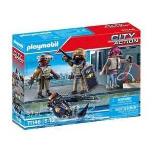 Playmobil - set figurine echipa swat imagine