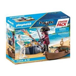 Playmobil Pirates - Set Pirat si barca cu vasle imagine
