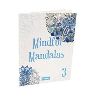Carte de colorat pentru adulti Europrice Mindful Mandalas 3 imagine
