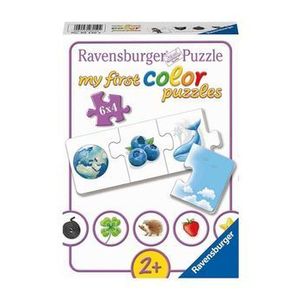 Puzzle Ravensburger Obiecte colorate, 6 x 4 piese imagine