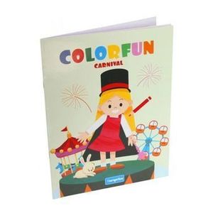 Carte de colorat Europrice Colorfun - Carnival imagine