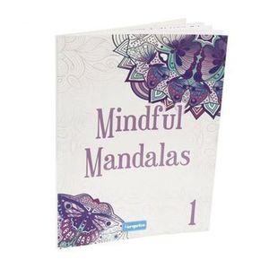 Carte de colorat pentru adulti Europrice Mindful Mandalas 1 imagine