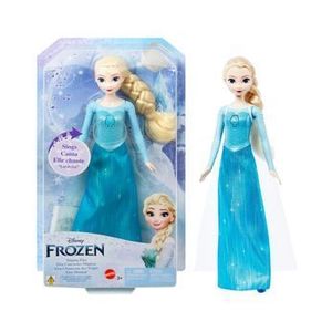 Papusa Disney Frozen - Elsa cantareata imagine