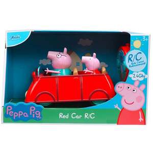 Masina cu telecomanda si 2 figurine, Jada, Peppa Pig imagine
