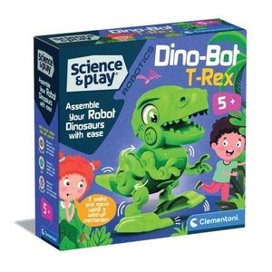 Kit de constructie, Clementoni, Science and Play, Robotul Dino T-Rex imagine