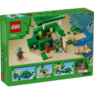 LEGO Minecraft - Casa de pe plaja testoaselor (21254) | LEGO imagine