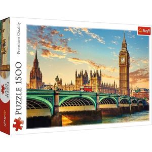 Puzzle 1500 piese - Londra - Marea Britanie | Trefl imagine