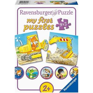 Puzzle 9x2 piese - Animals at the Job | Ravensburger imagine