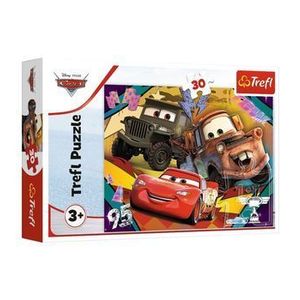 Puzzle Trefl - Cars 3: Masinile de viteza, 30 piese imagine