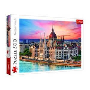 Puzzle Trefl Orasul Budapesta, 500 piese imagine