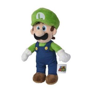 Jucarie de plus Simba Super Mario, Luigi 30 cm imagine