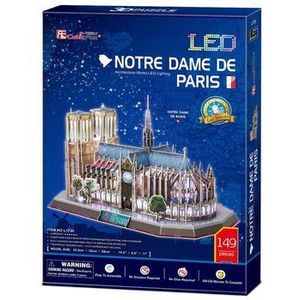 Puzzle 3D Led - Notre Dame, 149 piese imagine
