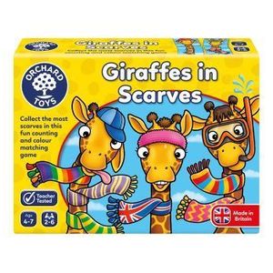 Joc educativ Girafe cu fular - Giraffes in scarves imagine