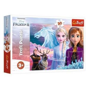 Puzzle Trefl Frozen 2 curajoasele surori, 30 piese imagine