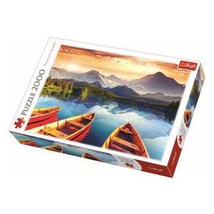 Puzzle Trefl lac montan, 2000 piese imagine