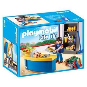 Playmobil City Life, Ingrijitor si chiosc imagine