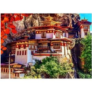 Puzzle Bluebird - Taktsang, Bhutan, 500 piese imagine