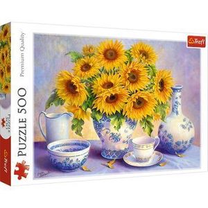 Puzzle Trefl Floare soarelui, 500 piese imagine