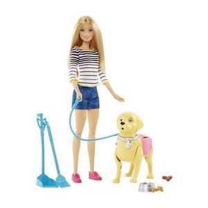 Papusa Barbie cu catel si accesorii (produs cu ambalaj deteriorat) imagine