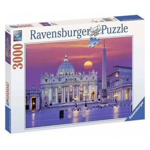 Puzzle catedrala sfantul petru - roma 3000 piese imagine