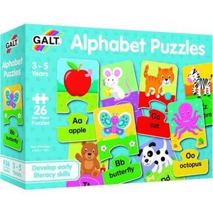 Set 26 de puzzle-uri alphabet (2 piese) imagine