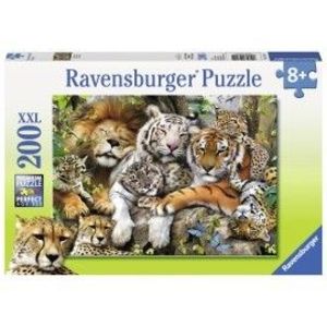Puzzle tigri 200 piese imagine