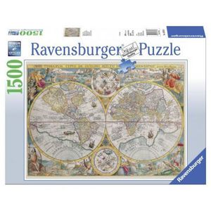 Puzzle harta istorica, 1500 piese - Ravensburger imagine