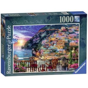Puzzle Cina In Positano, 1000 Piese imagine