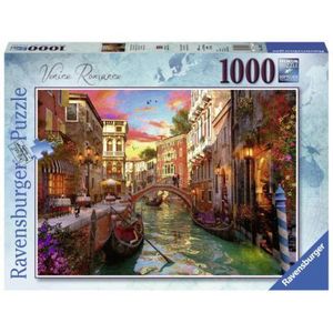 Puzzle Venetia Romantica, 1000 Piese imagine