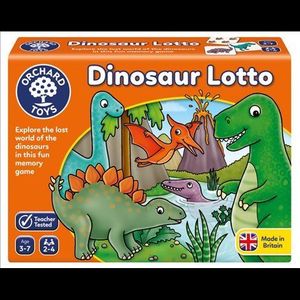 Joc educativ Dinozaur DINOSAUR LOTTO imagine