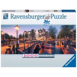 Puzzle noaptea in amsterdam, 1000 piese 16752 Ravensburger imagine