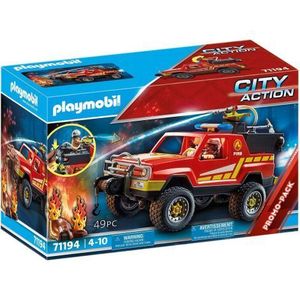 Playmobil - Masina De Pompieri Cu Furtun imagine